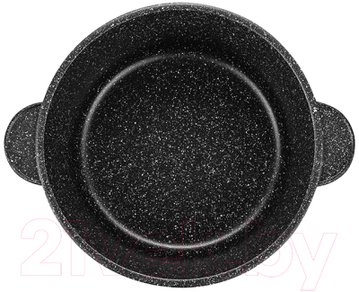 Кастрюля Elan Gallery Гармония вкуса / 120287 (черный мрамор)