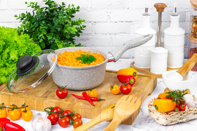 Ковш Elan Gallery Гармония вкуса / 120450 (серый агат)