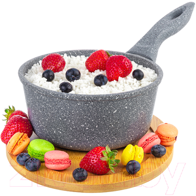 Ковш Elan Gallery Гармония вкуса / 120562 (серый мрамор)