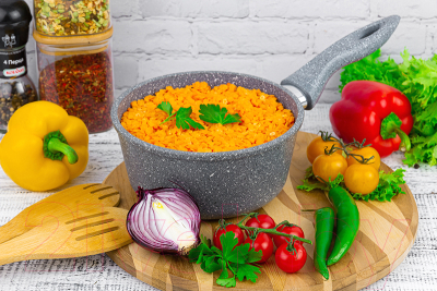 Ковш Elan Gallery Гармония вкуса / 120562 (серый мрамор)