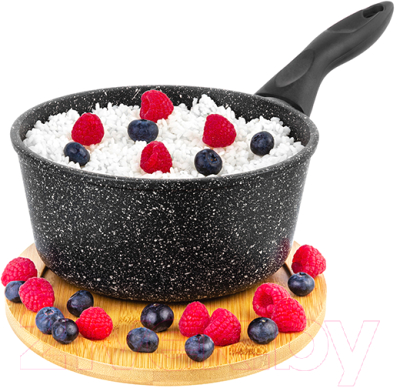 Ковш Elan Gallery Гармония вкуса / 120143 (черный мрамор)