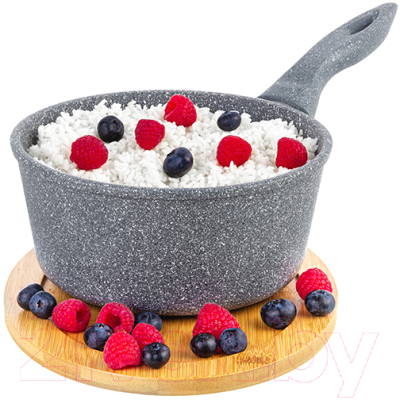 Ковш Elan Gallery Гармония вкуса / 120564 (серый мрамор)