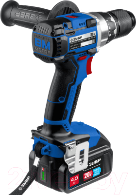 Аккумуляторная дрель-шуруповерт Зубр Профессионал / DB-201-42