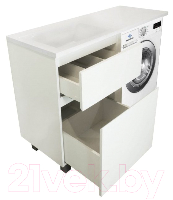 Тумба с умывальником Эстет Dallas Luxe L / ФР-00002267