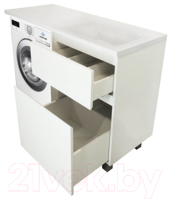 Тумба с умывальником Эстет Dallas Luxe L / ФР-00002519