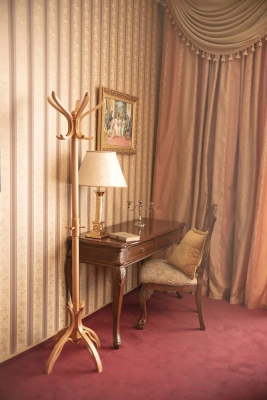 Вешалка для одежды Мебелик В 12Н (светло-коричневый)