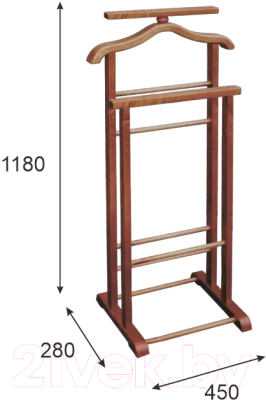 Стойка для одежды Мебелик В 9Н