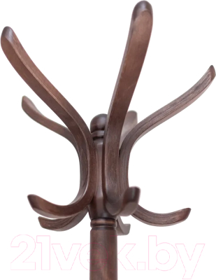 Вешалка для одежды Мебелик В 12Н (темно-коричневый)