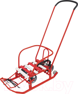 Санки детские Ника Тимка 3К Универсал / Т3КУ (алый) - фото