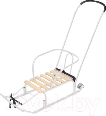 Санки детские Ника Тимка 5 Комфорт / Т5К (белый) - фото