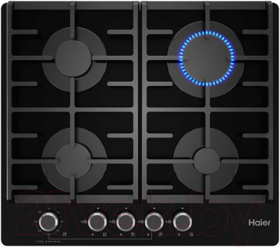 Газовая варочная панель Haier HHX-G64CNMB - фото