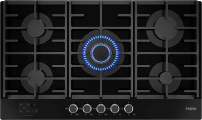 Газовая варочная панель Haier HHX-G95CWSB - фото