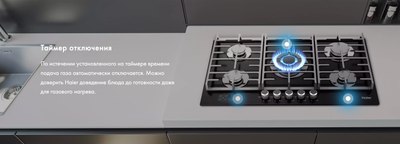 Газовая варочная панель Haier HHX-G95CWSB