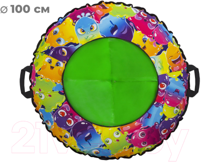 Тюбинг-ватрушка Тяни-Толкай 1000мм Slime (оксфорд, Норм)