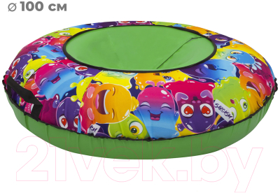 Тюбинг-ватрушка Тяни-Толкай 1000мм Slime (оксфорд, Норм)