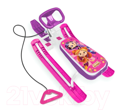 Снегокат детский Ника Сказочный патруль / ССП2/1 - фото