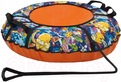 Тюбинг-ватрушка Тяни-Толкай 1070мм Kosmos (оксфорд, Норм) - фото