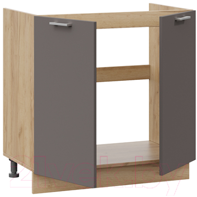 Шкаф под мойку ТриЯ Габриэлла 1Н8М (дуб крафт золотой/муссон)