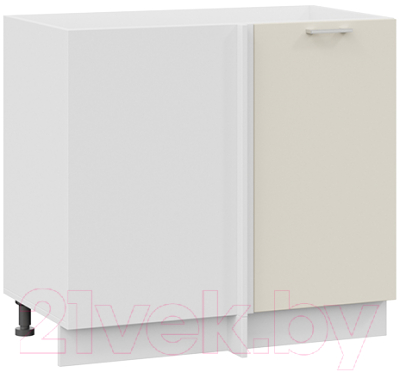 Шкаф под мойку ТриЯ Габриэлла 1Н9У (белый/крем) - фото
