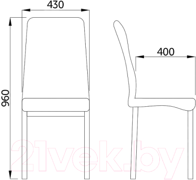 Стул AksHome Romeo (черный ML03-01/черный)