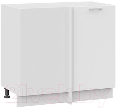 Шкаф под мойку ТриЯ Габриэлла 1Н9У (белый/сноу) - фото