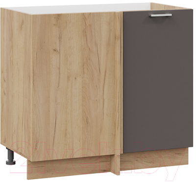 Шкаф под мойку ТриЯ Габриэлла 1Н9У (дуб крафт золотой/муссон) - фото