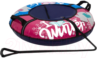 Тюбинг-ватрушка Тяни-Толкай 830мм I love Winter (тент, Норм) - фото