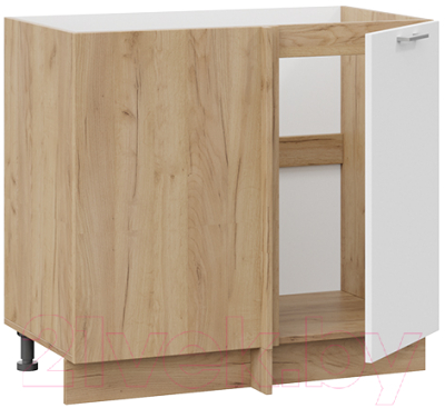 Шкаф под мойку ТриЯ Габриэлла 1Н9У (дуб крафт золотой/сноу)