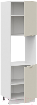 Шкаф-пенал кухонный ТриЯ Габриэлла 1П6 (белый/крем)