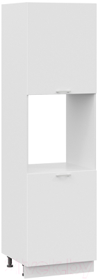 Шкаф-пенал кухонный ТриЯ Габриэлла 1П6 (белый/сноу) - фото