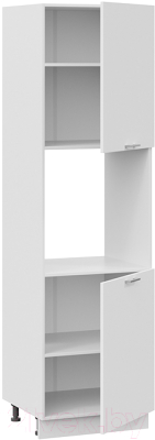 Шкаф-пенал кухонный ТриЯ Габриэлла 1П6 (белый/сноу)