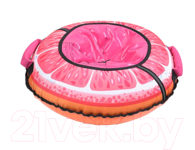 Тюбинг-ватрушка Ника ТБ3К-85 (грейпфрут) - фото
