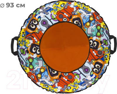 Тюбинг-ватрушка Тяни-Толкай 930мм Robot (оксфорд, Норм)