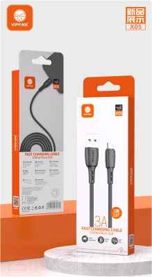 Кабель Vipfan X05 USB-Micro