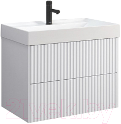 Тумба под умывальник Belux Сиртаки НП 70-02 (18, белый матовый) - фото