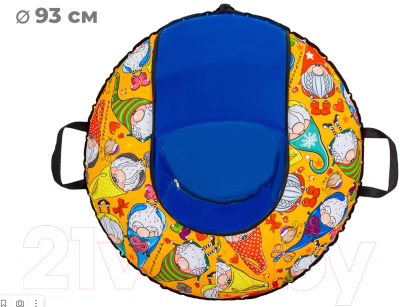 Тюбинг-ватрушка Тяни-Толкай 930мм Gnome Comfort (оксфорд, Норм)