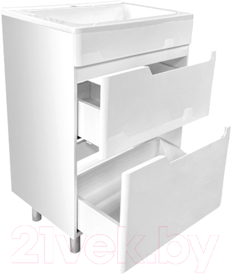 Тумба с умывальником Эстет Kare Luxe / ФР-00007072
