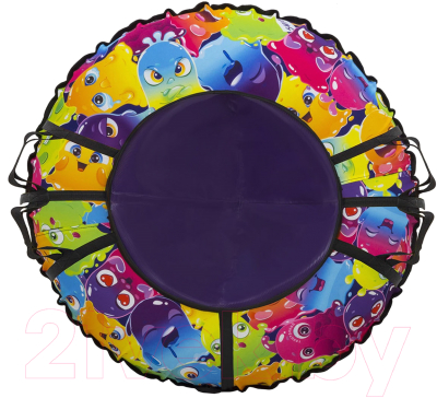 Тюбинг-ватрушка Тяни-Толкай 1070мм Slime - фото