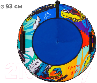 Тюбинг-ватрушка Тяни-Толкай 930мм Burger Led (оксфорд, Норм)