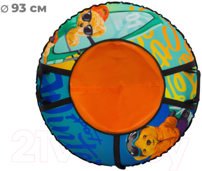 Тюбинг-ватрушка Тяни-Толкай 930мм Board Led (оксфорд, Норм)