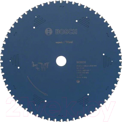 Пильный диск Bosch 2.608.643.060 - фото