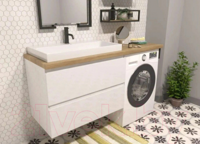 Тумба с умывальником Эстет Malibu Luxe L / ФР-00007116