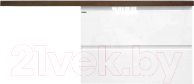 Тумба с умывальником Эстет Malibu Luxe R / ФР-00007114 - фото