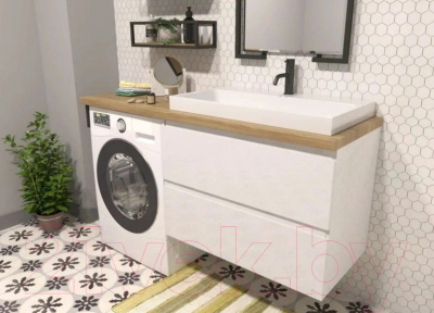 Тумба с умывальником Эстет Malibu Luxe R / ФР-00007114