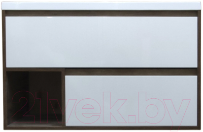 Тумба с умывальником Эстет Monaco Wood / ФР-00010677 - фото