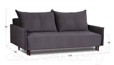 Диван Асмана Комфорт Тик Так 2.0 (Oskar Tuape)