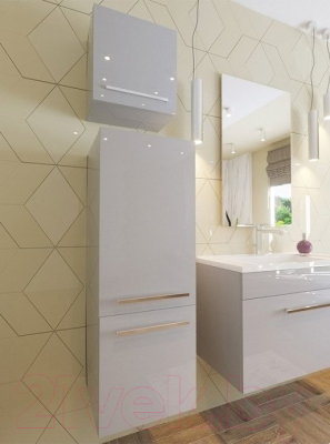 Шкаф-полупенал для ванной Эстет Elin L 35x36.6x97 / ФР-00003353