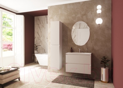 Шкаф-пенал для ванной Эстет Malta L 35x32x174.7 / ФР-00007061