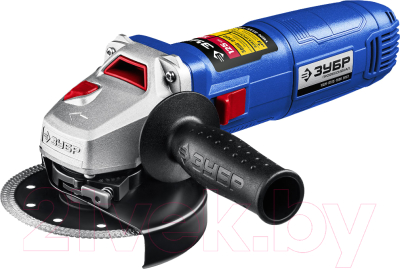 Угловая шлифовальная машина Зубр Профессионал / УШМ-П125-1500 ЭПСТ - фото