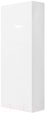 Шкаф-полупенал для ванной Эстет Dallas Luxe R 30x13x70 / ФР-00001952 - фото